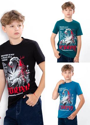 Футболка для мальчика (подростковая) в разных цветах
