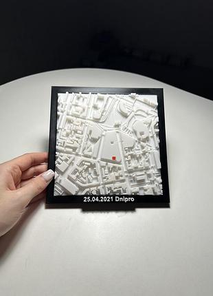 Тактильна 3d мапа 3