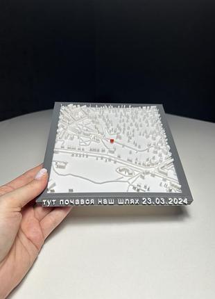 Тактильна 3d мапа 4