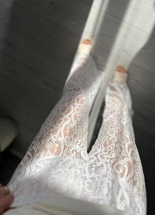 Брюки из кружева4 фото
