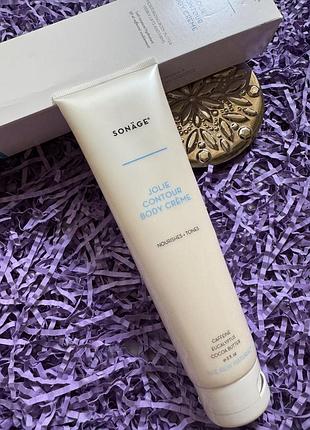 Укрепляющий профессиональный крем для тела sonage jolie contour body crème, 148 ml