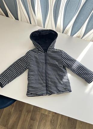 Куртка демісезонна двостороння 80-86 розмір