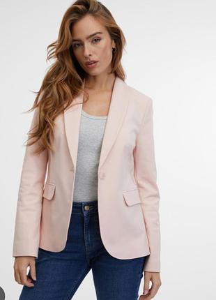 Ніжно рожевий блейзер піджак жакет zara