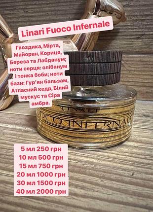 💥 распылитель!⭐ linari - fuoco infernale⭐