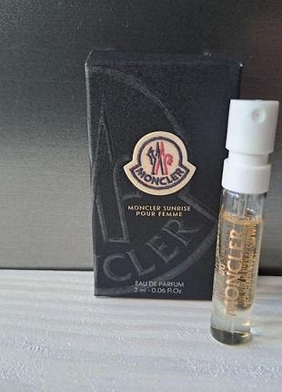 Moncler sunrise pour femme пробник
