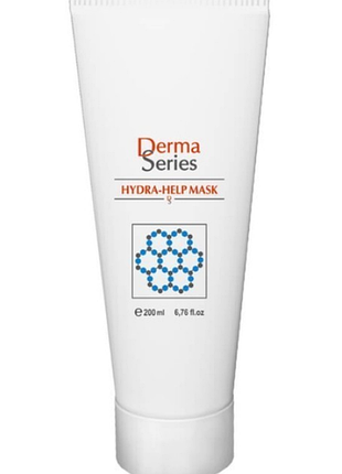 Відновлююча маска для максимального зволоження derma series hydra help mask розпив