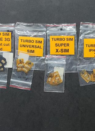 Sim картки для разблокування apple iphone 3 / 3g / 3gs / 3s одним лотом