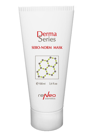 Себорегулююча маска із заспокійливим ефектом derma series sebo-norm mask