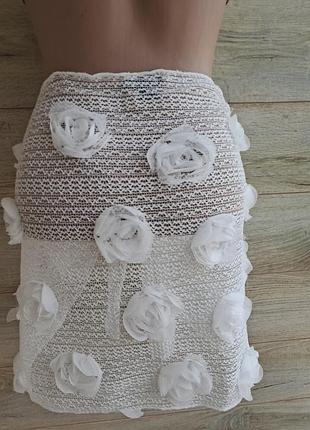 Ажурное парео prettylittlething пляжное парео
