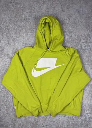 Зелене худі nike nsw size m