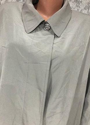 Плащ тренч трапеция 3