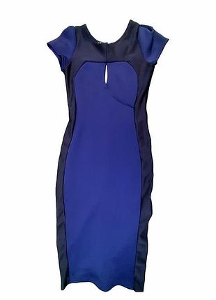 Платье миди malloni р 44/s  синее