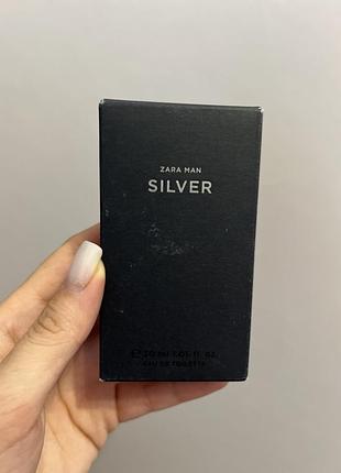 Парфуми  zara silver men