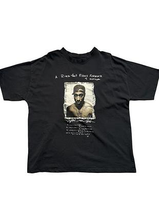 Футболка 2pac тупак y2k rap мерч реп sk8