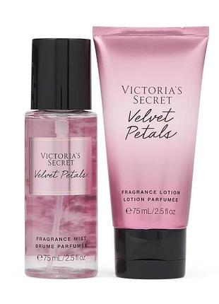 Подарунковий набір victoria's secret velvet petals