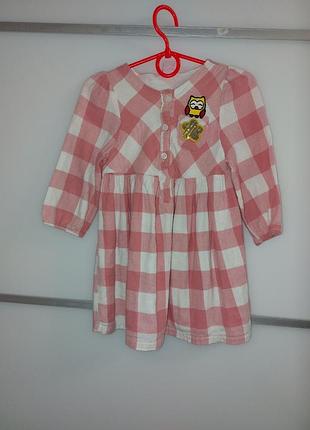 Сукня в клітинку, плаття дитяче