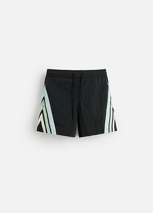 Шорты пляжные из технической ткани zara