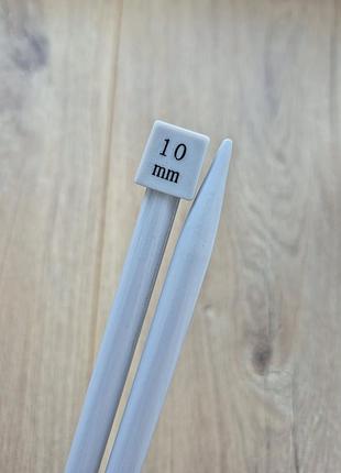 Новые прямые спицы для вязки, 10 мм
