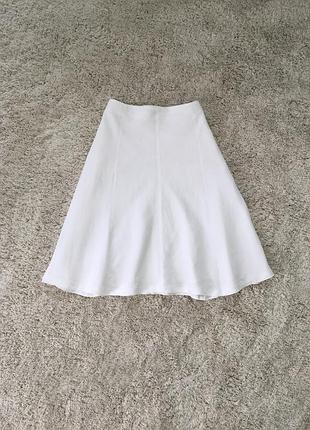 Юбка со льном