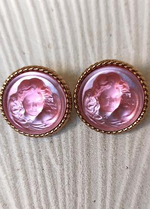 Серьги с маркировкой kirks folly " dream angel' 2 см, ангел