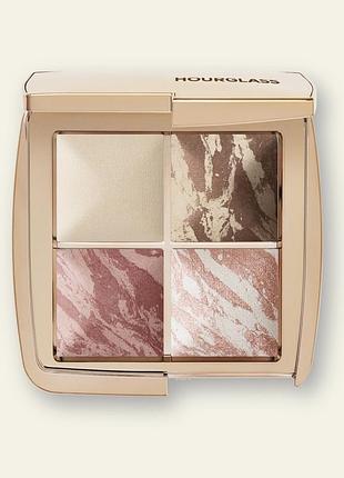 Кастомізована палетка палітра аурглас для макіяжу hourglass ambient lighting edit customizable quad