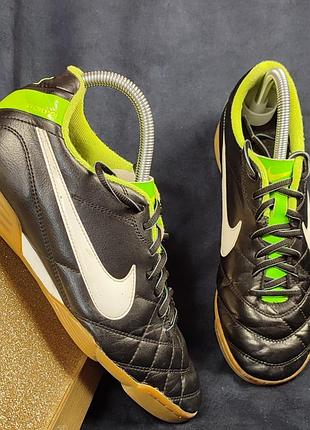 (68) Greyscale nike timempo rio ic. футзалки мужские, женские. размер 42 стельки 25,5 см.
