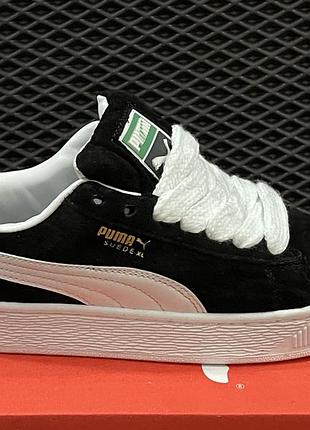 Шкіряні кросівки puma suede xl