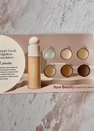 Пробник тонального крему rare beauty liquid touch weightless foundation