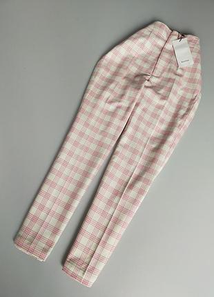 Bershka брюки в клетку