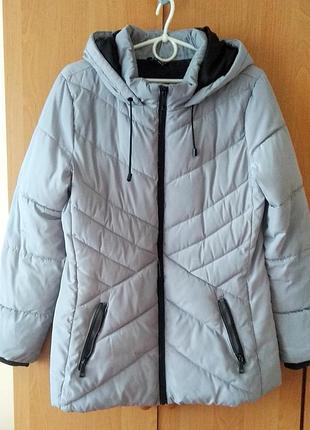 Жіноча зимова куртка пуховик,рм/l.