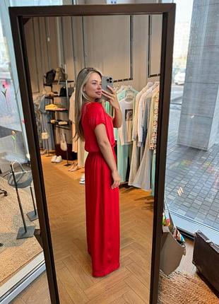 Костюм из эко-шелка армани