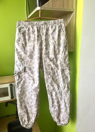 Брюки next/ брюки карго на подложке/ парашюты/ 9-11 лет/ 146 см/!️нюанси‼️