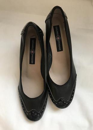 Gerard pasquier красиві брендові шкіряні туфлі