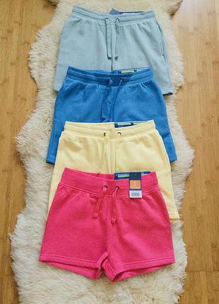 134-140 рост lupilu теплые шорты унисекс, внутри на микрофлисе. cotton отличное немецкое качество. к