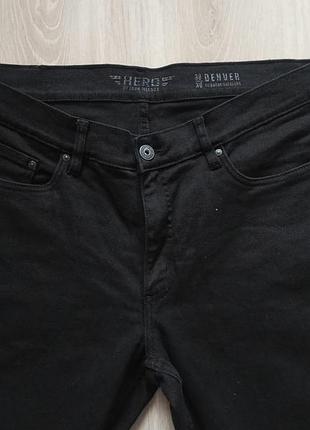 Джинсы hero by john meddox 99%cotton, размер 38/30, новые
