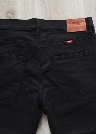 Джинсы hero by john meddox 99%cotton, размер 38/30, новые