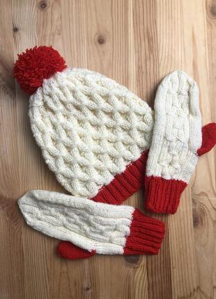 Шапка і рукавиці