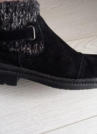 Ботинки замш