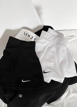 Женская стильная юбка-шорты под бренд