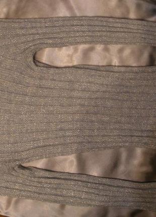 Брендовый свитер шерсть от van gils голландия голубой меланж2 фото