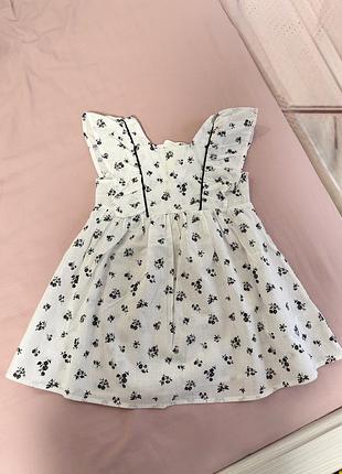 Літня бавовняна сукня zara hm mango gap next george сарафан