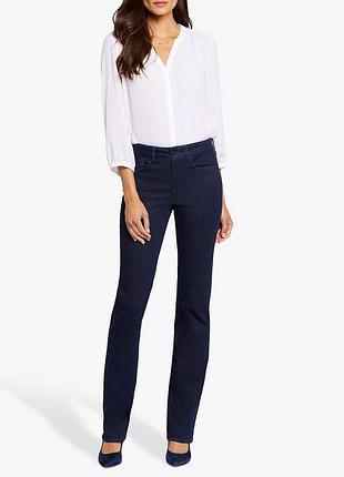 Джинсы с утяжкой на высокий рост nydj marilyn straight leg jeans, rinse