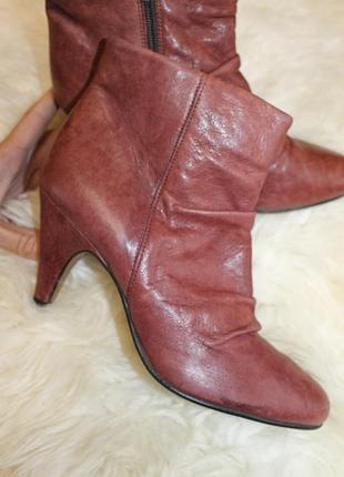 37 разм. кожа. полусапоги andre