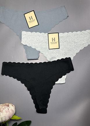 Набір бавовняних стгінгів , розмір l/xl