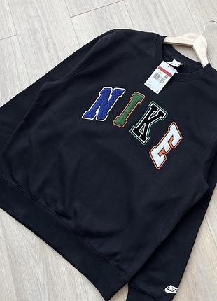 Чоловічий світшот nike nk club bb crew letters
