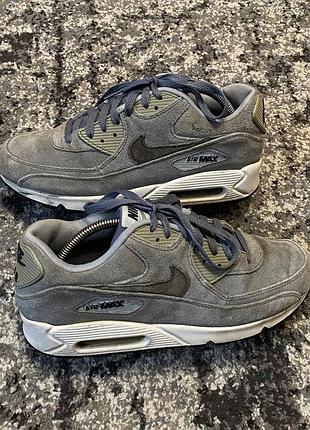 Замшевые кроссовки nike air max 90 deluxe стильная и удобная модель, которая прослужит еще не один сезон