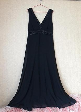 Платье макси праздничное collection de benhams 18 р 52-54 р о 💕