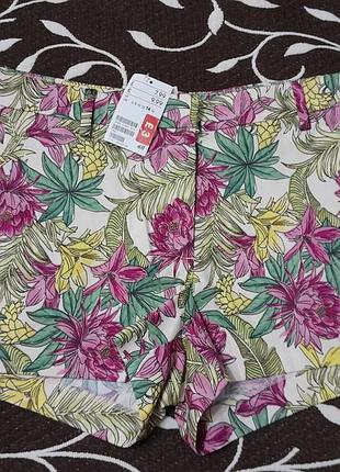 Шорты женские летние, размер 46, фирмы h&m