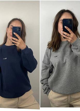 Женский винтажный оверсайз свитшот nike lowlights y2k