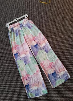 Штаны легкие натуральные франция